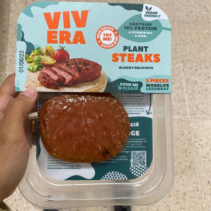 photo of Vivera veganes steak  shared by @larisafalcao on  16 May 2022 - review