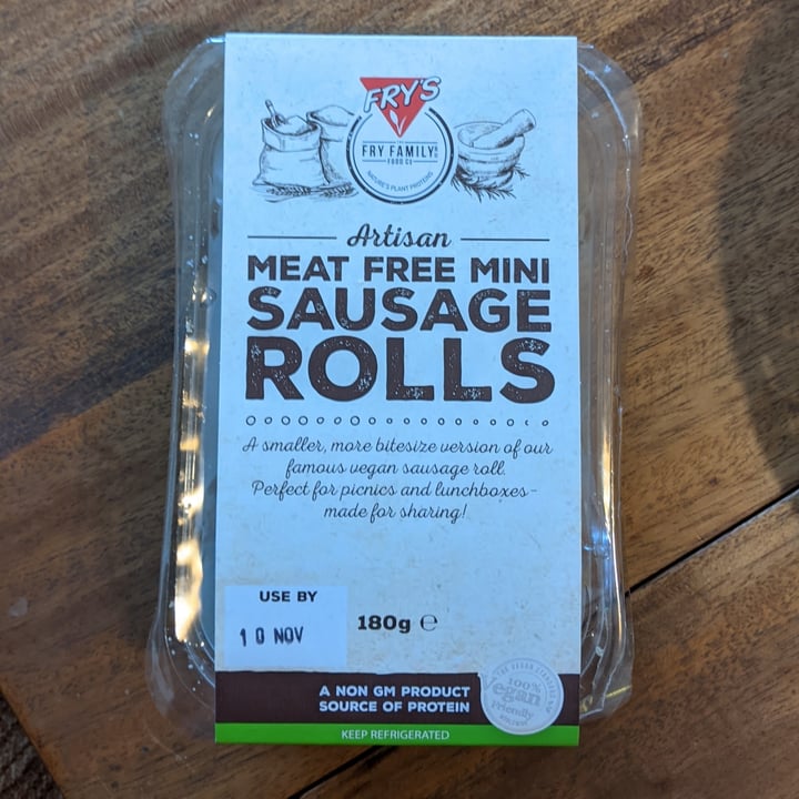 photo of Fry's Family Food Mini Sausage Rolls shared by @tab-stratton on  09 Nov 2020 - review