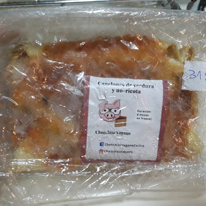 review photo of Chanchito Vegano Cocina Canelones De Verdura Y No-Ricota shared by @bariglesias on 24 Aug 2020 - review
