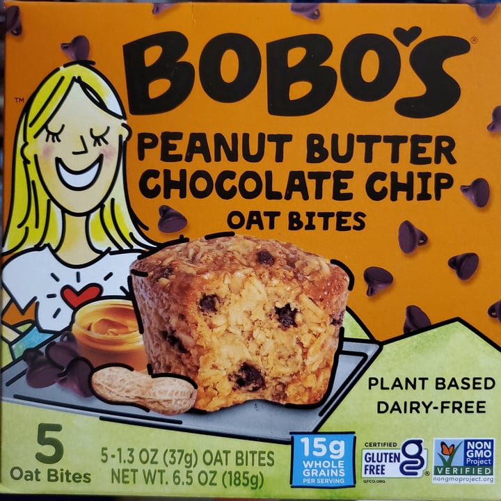 photo of Bobo's Peanut Butter Chocolate Chip Oat Bites shared by @bocca on  12 Jul 2022 - review