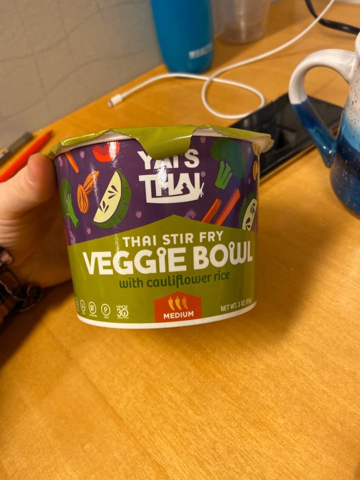 photo of Yai’s Thai Thai Stir Fry Veggie Bowl shared by @beccamarks on  22 Jan 2020 - review