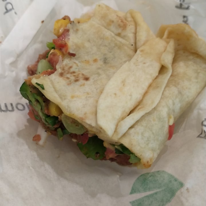 review photo of Veggie Grill Diablo Quesadilla Burger shared by @cmeyers7743 on 28 May 2021 - review