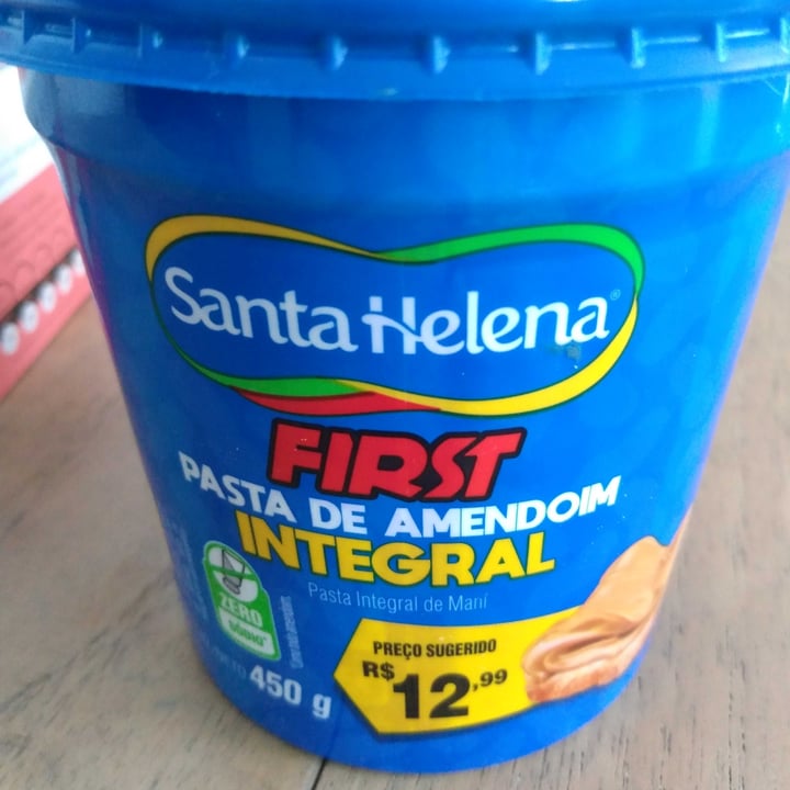 photo of Santa helena First pasta de amendoim shared by @fabiperon on  19 Oct 2022 - review
