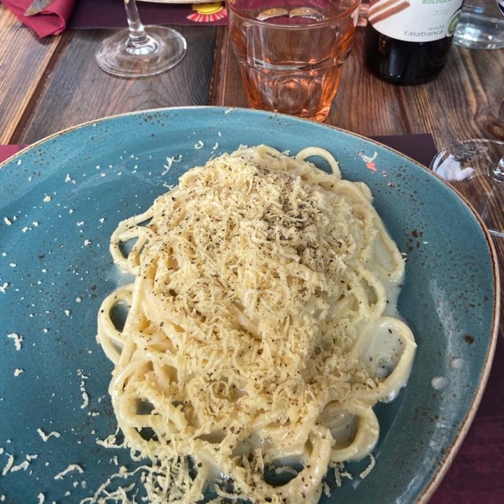 photo of Rifugio Romano Cacio e pepe vegan shared by @mla on  29 Jan 2022 - review