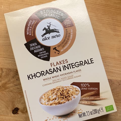 Flakes di grano khorasan integrale biologici