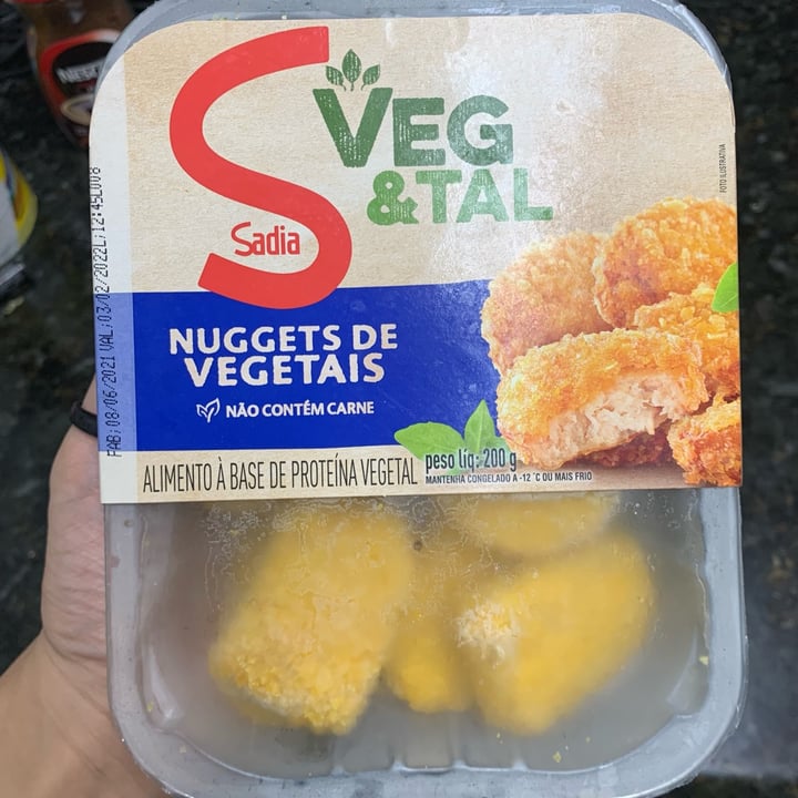 photo of Sadia Nuggets de Vegetais shared by @enzzzo on  28 Oct 2021 - review