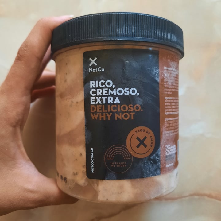 photo of NotCo Not Icecream Dulce de Leche Tentación shared by @marleneriolo on  26 Jan 2022 - review