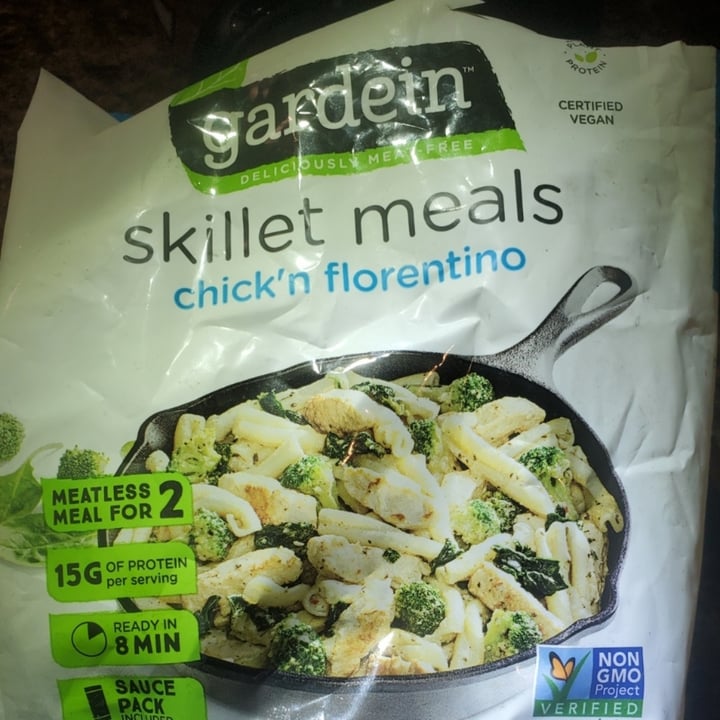 photo of Gardein Skillet Meals Chick’n Florentino shared by @mlmoran on  11 May 2022 - review