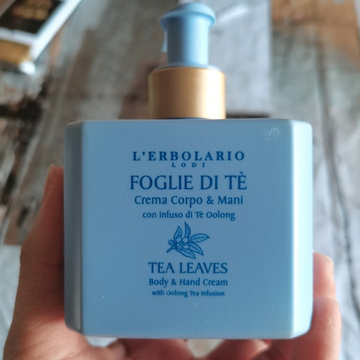 photo of L' Erbolario Lodi Crema Corpo & Mani Foglie di Tè shared by @giuuuls on  20 Jun 2022 - review