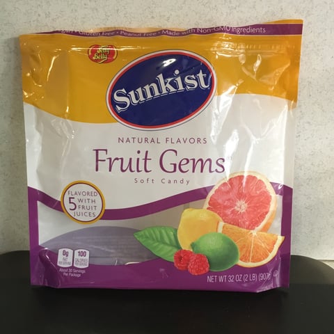 Sunkist Natural Fruit Gems
