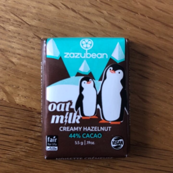 photo of Zazubean Organic Chocolates Slinky Creamy Hazelnut shared by @mari99 on  03 Jul 2022 - review