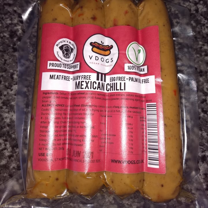 photo of VDogs Mexican Chilli shared by @sabastiancull on  19 May 2021 - review
