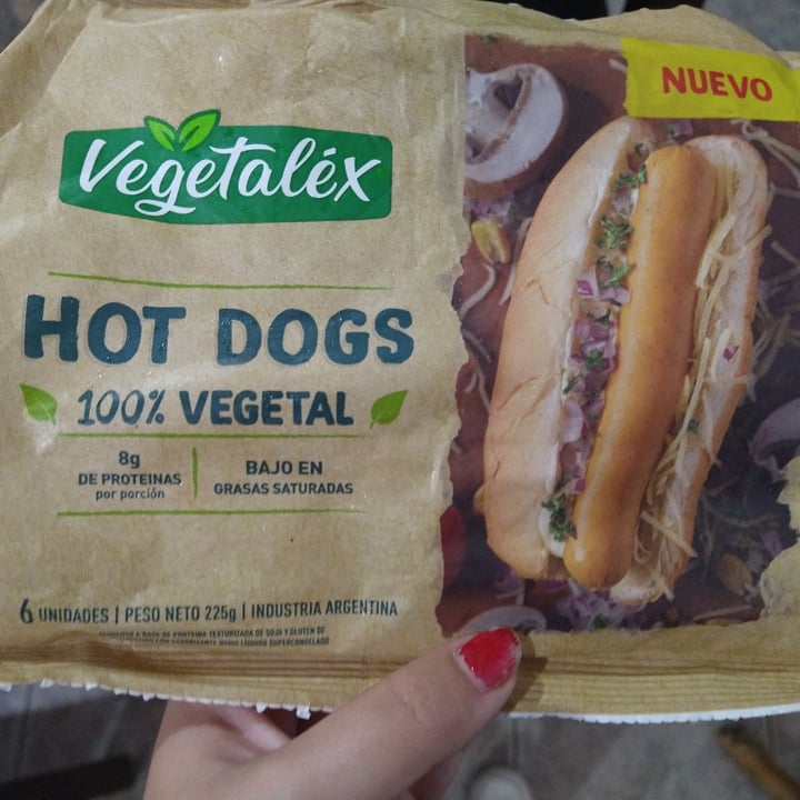 photo of Vegetalex Hot dogs 100% Vegetal shared by @natifernandez on  06 Dec 2021 - review