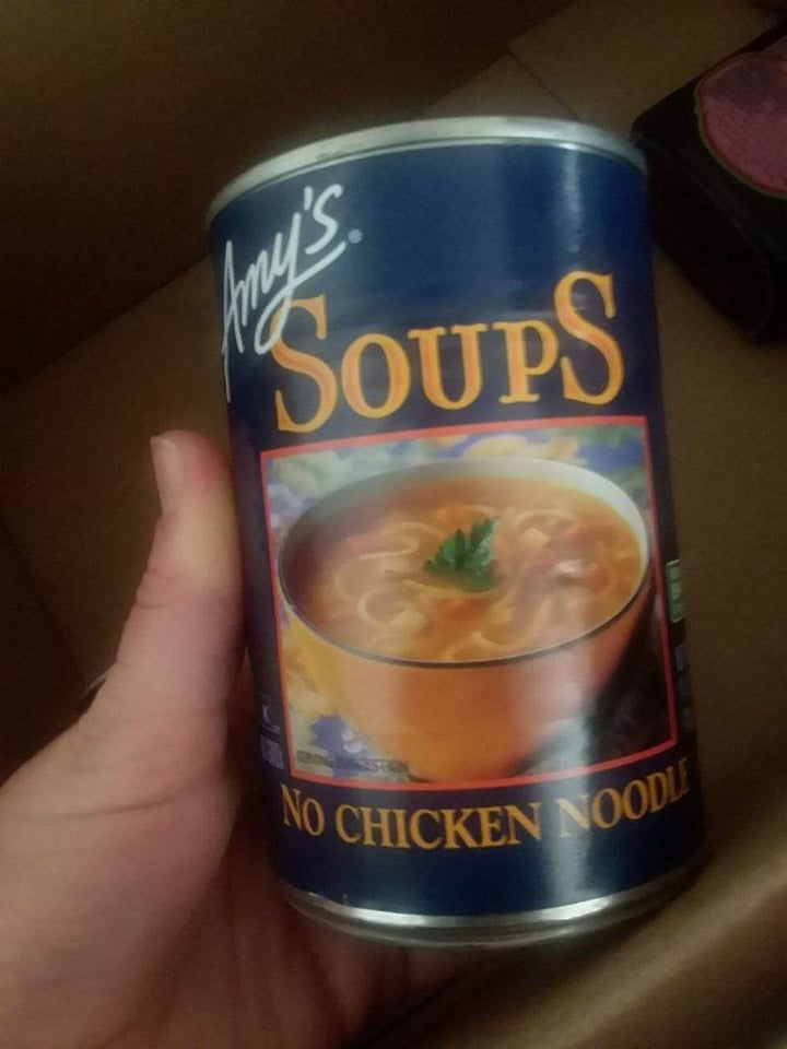 photo of Amy’s Amy’s No Chicken Noodle shared by @earthtoerikka on  12 Apr 2020 - review