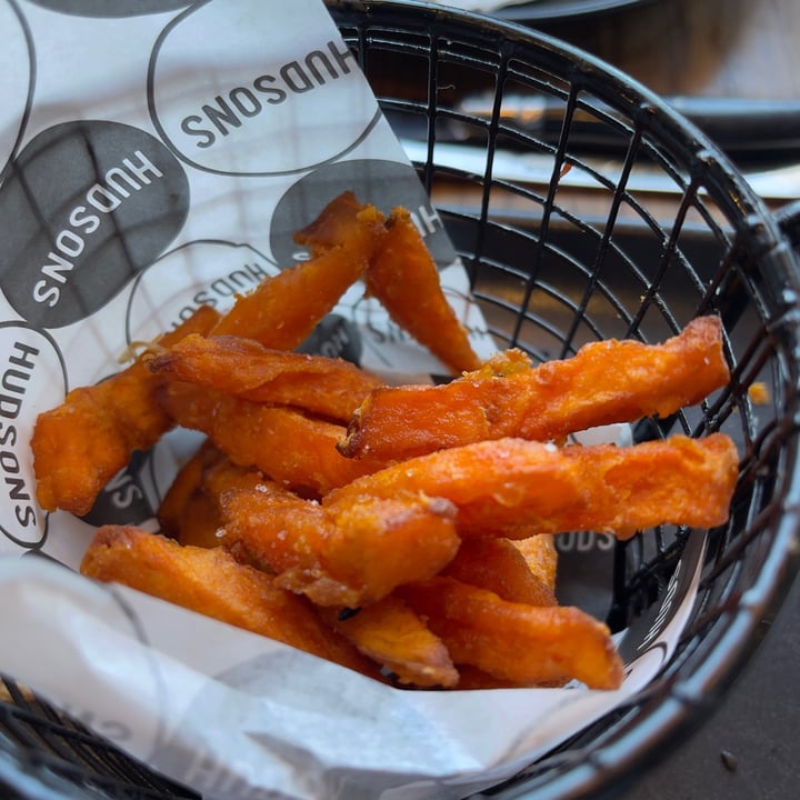 review photo of Hudsons, The Burger Joint (Muizenberg) Sweet potato fries shared by @jethrotait on 25 Jan 2022 - review