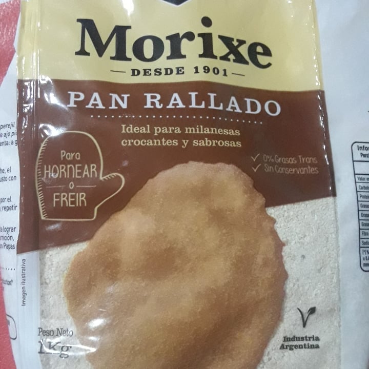 photo of Morixe Pan Rallado shared by @bianmontenegro on  26 Aug 2020 - review