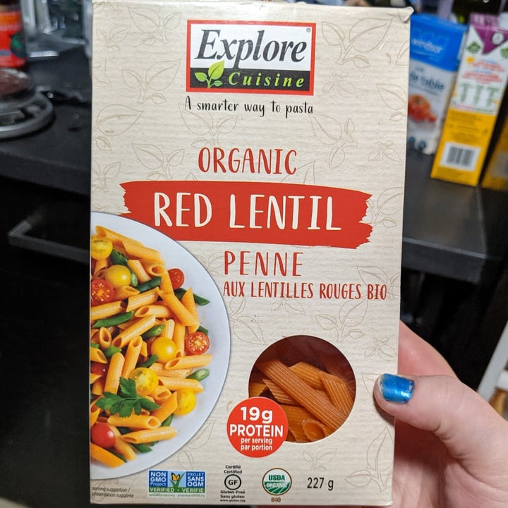 photo of Explore Cuisine Organic Red Lentil Penne shared by @shaynak112 on  24 Nov 2021 - review