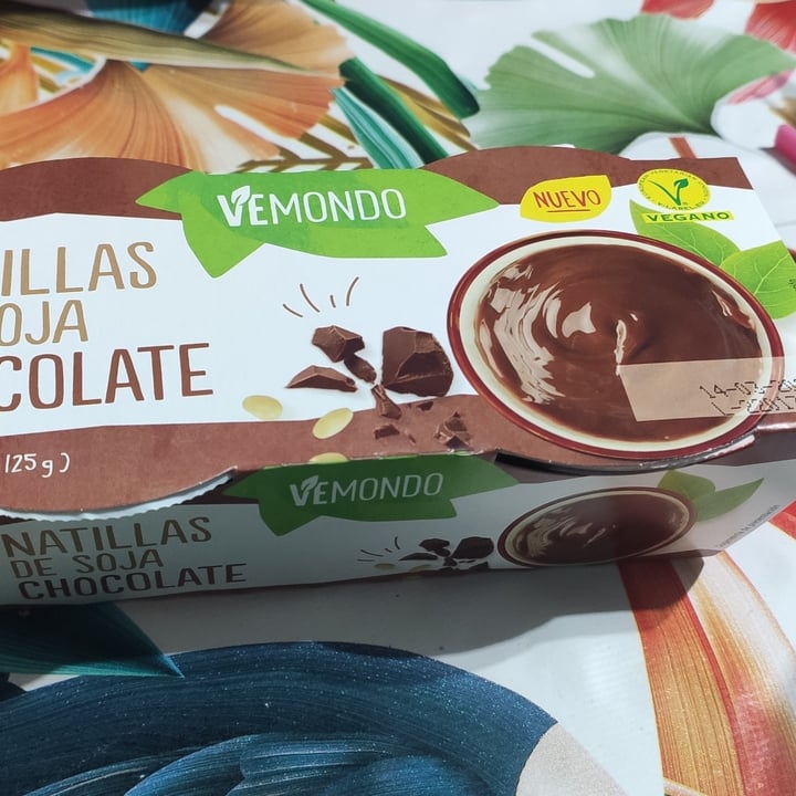photo of Vemondo Natillas de Soja - Sabor Chocolate shared by @sandravegan18 on  25 Jan 2022 - review