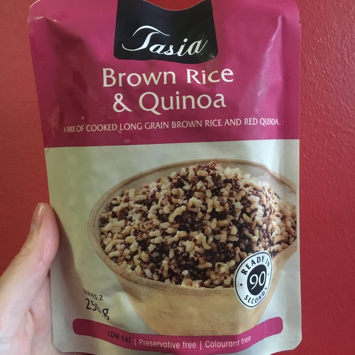 photo of Tasia Brown rice and quinoa shared by @veggiestephie on  28 Dec 2020 - review