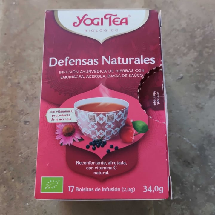 review photo of Yogi Tea Organic Defensas Naturales shared by @weyard on 23 Feb 2022 - review