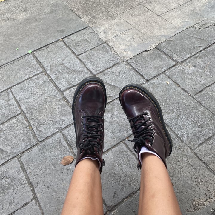 photo of Dr. Martens Dr. Martens Jadon II Platform Boots - Cherry Red shared by @fragilexneko on  02 Jul 2021 - review