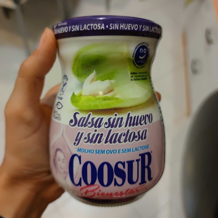 photo of Coosur Salsa sin Huevo y Lactosa (Mayonesa Vegana) shared by @fanyrebel on  08 Jun 2022 - review