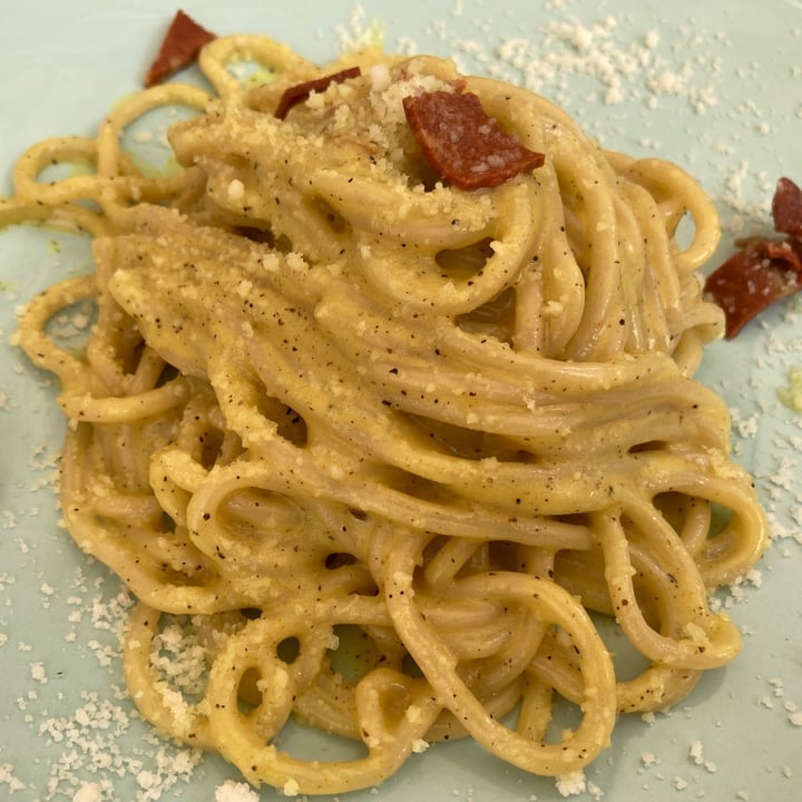 review photo of Buddy Italian Restaurant Cafè Carbonara Vegana shared by @haleysdff on 04 Aug 2021 - review