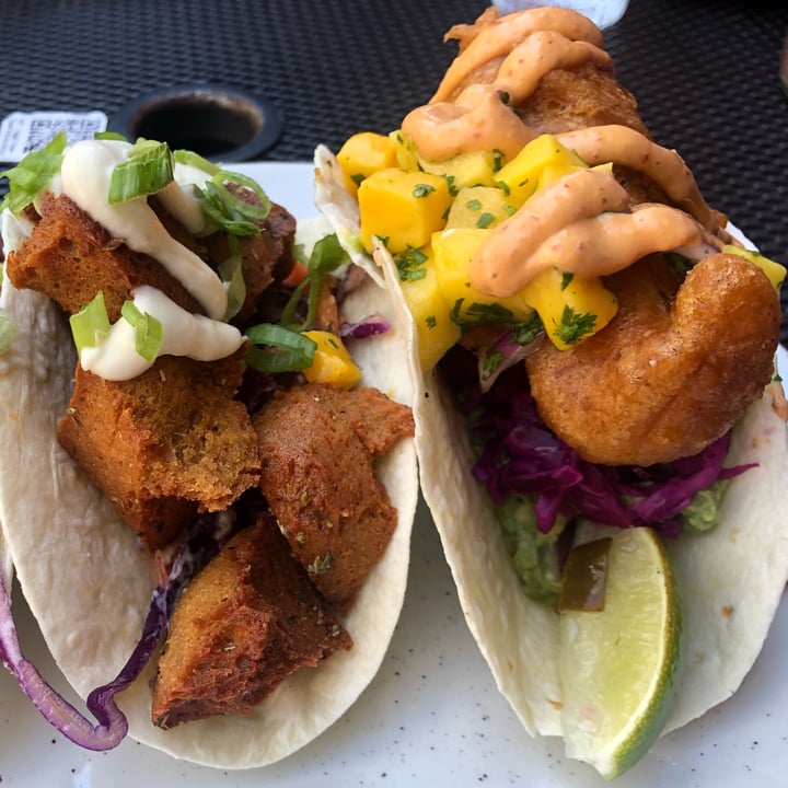 review photo of Vegan Street Taco Sampler shared by @madbatata on 11 Aug 2022 - review