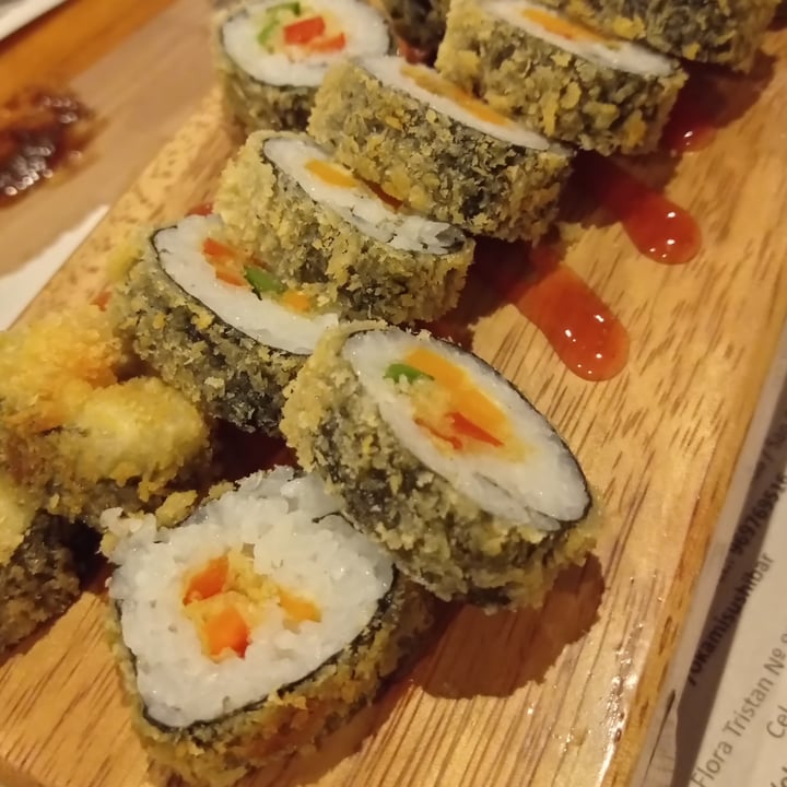 Okami Sushi & Bar Huancayo, Peru Veggy rolls Review