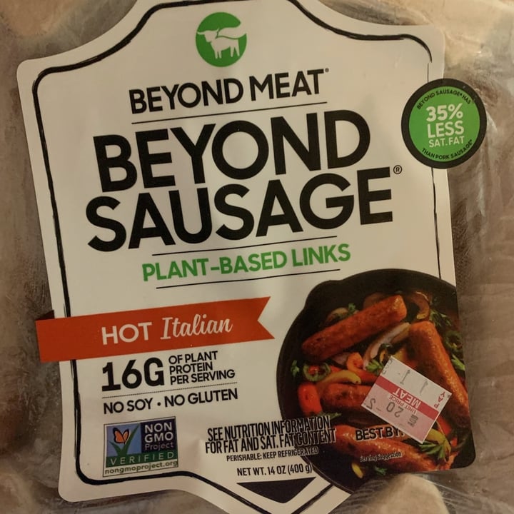 review photo of Beyond Meat Beyond Sausages Mild Italian shared by @squatch on 31 Dec 2020 - review