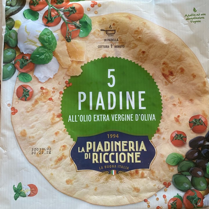 photo of La piadineria di Riccione Piadina shared by @federicamit on  27 Mar 2022 - review