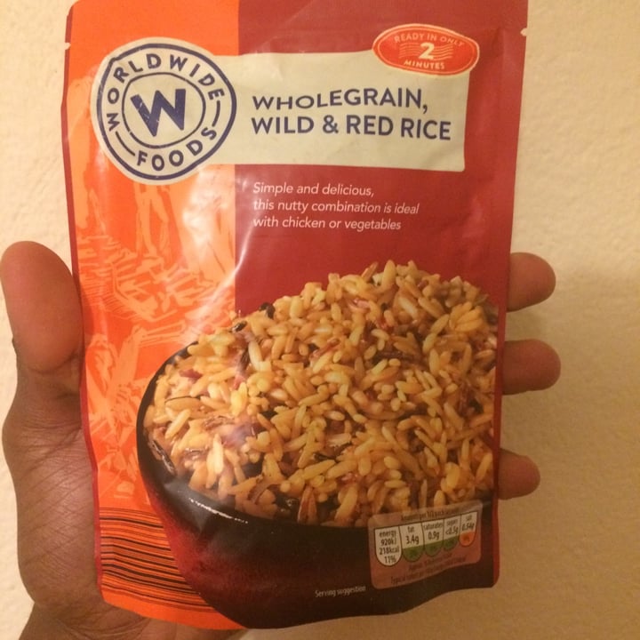 photo of Worldwide foods Wholegrain, Wild Red Rice shared by @luke37 on  27 Dec 2020 - review