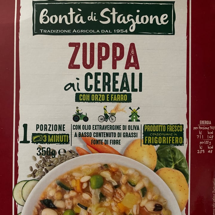 photo of Bontà di stagione Zuppa ai Cereali con Orzo e Farro shared by @reny-g on  29 Mar 2022 - review