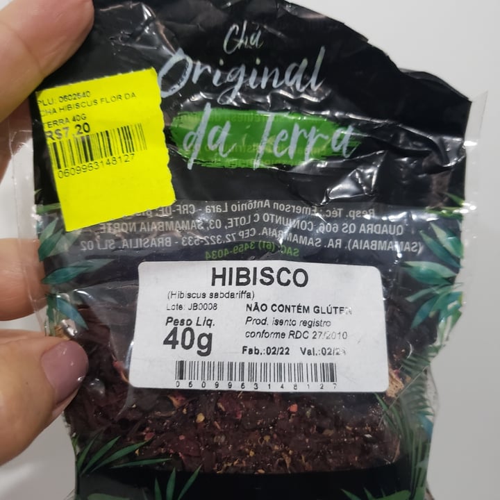 photo of Chá Original Da Terra chá de hibisco shared by @agnieska on  05 May 2022 - review
