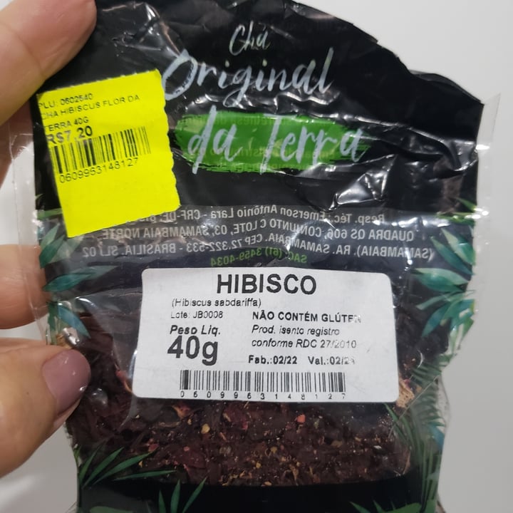 review photo of Chá Original Da Terra chá de hibisco shared by @agnieska on 05 May 2022 - review