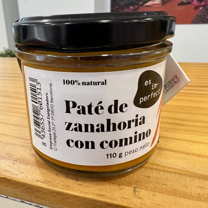 photo of es im-perfect Paté De Zanahoria Con Comino shared by @mathiasayala on  26 Oct 2022 - review