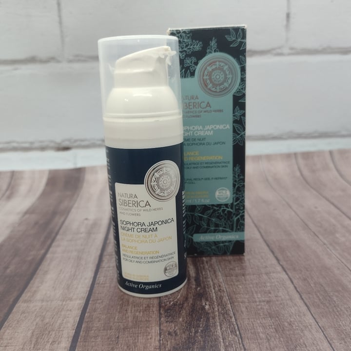 review photo of Natura Siberica Crema humectante de noche shared by @ailuveg on 19 Apr 2022 - review