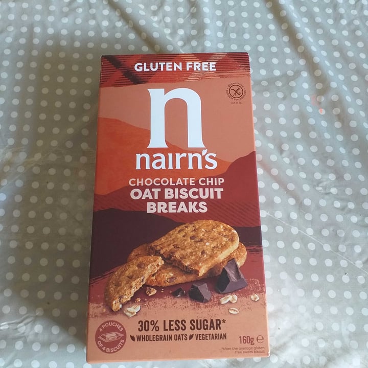 photo of Nairn's 30% Less Sugar.oats & Chocolate  Chip shared by @glitterball84 on  10 Jun 2021 - review