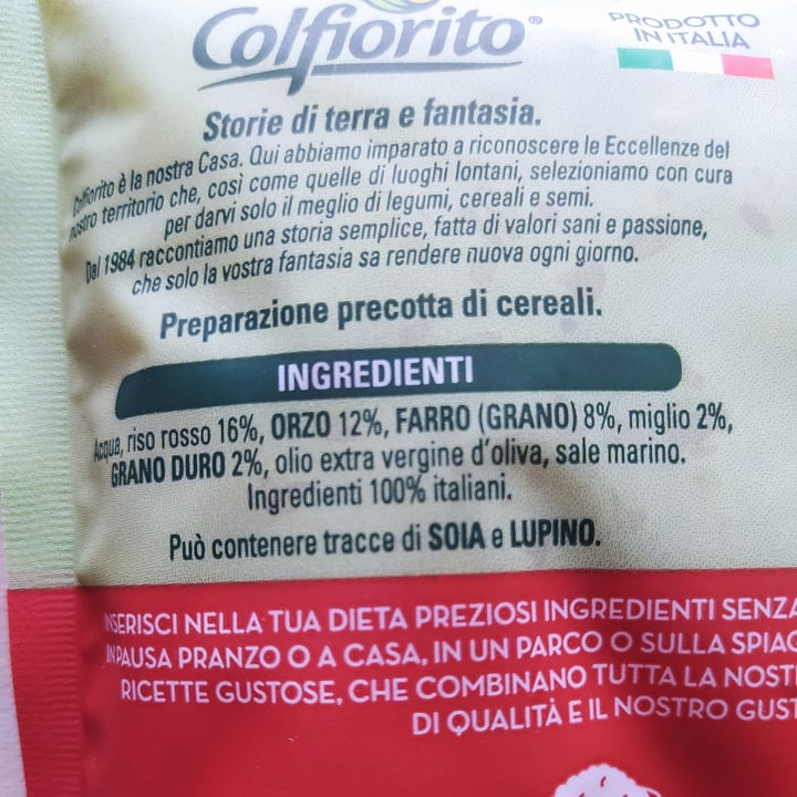 review photo of Colfiorito Riso rosso, orzo, farro miglio e grano duro shared by @martss on 11 Sep 2022 - review