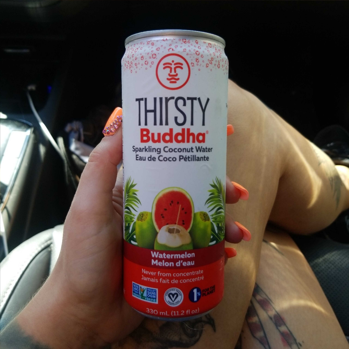 Thirsty Buddha Sparkling Coconut Water Watermelon Reviews abillion
