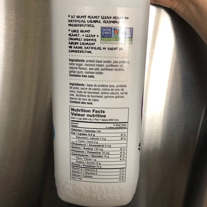 review photo of Happy V Planet Clean Protein, Creamy Vanilla shared by @voidsalts on 05 Aug 2020 - review
