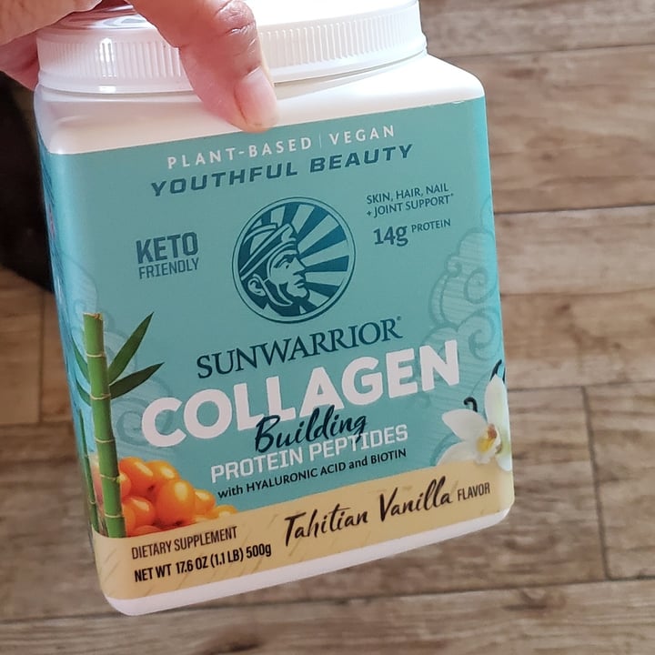 photo of Sunwarrior Collagen Building Protein Peptides, Tahitian Vanilla shared by @eriluc on  13 Sep 2021 - review