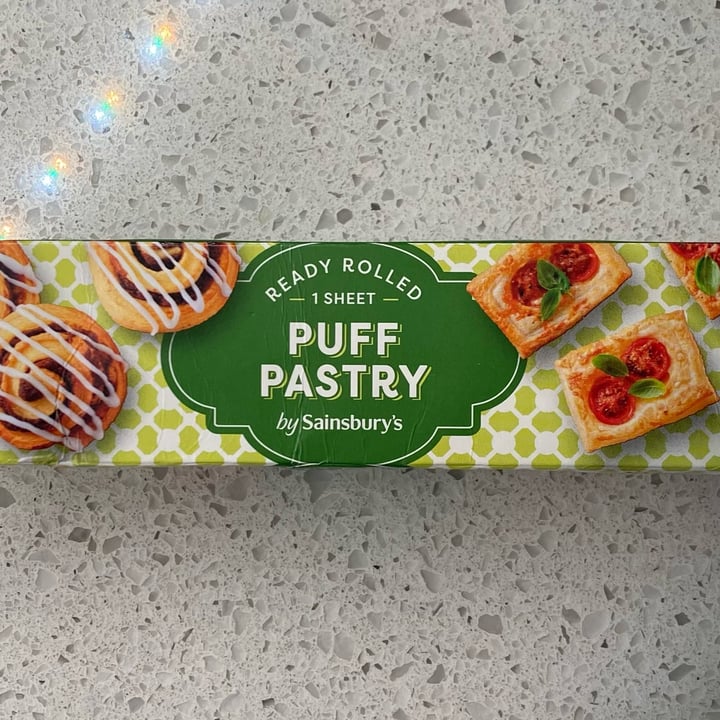 photo of Sainsbury's Puff Pastry shared by @leevardy on  03 Oct 2021 - review
