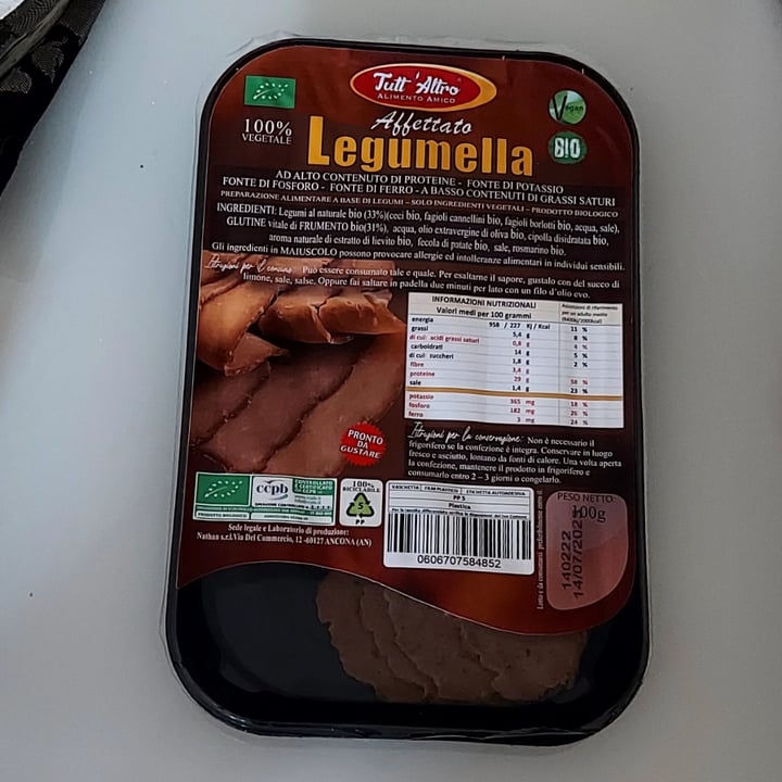 review photo of Tutt'altro Affettato legumella shared by @heyjoy on 10 Sep 2022 - review