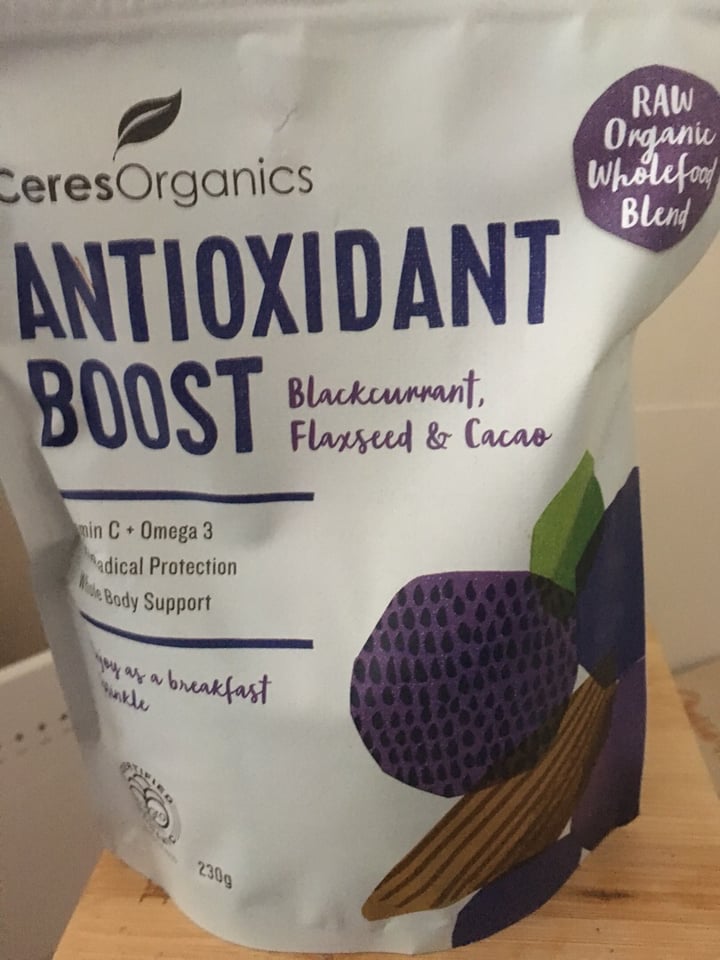 review photo of Ceresorganics Antioxidant boost powder shared by @theveganchums on 22 Apr 2019 - review