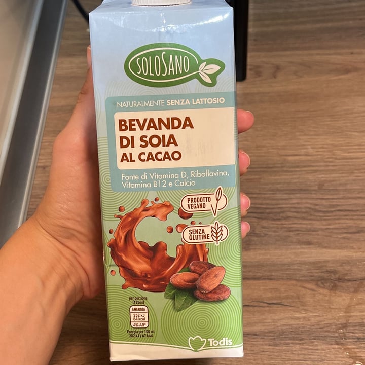 review photo of SoloSano Bevanda soia gusto cacao shared by @flamilla23 on 11 Jun 2022 - review