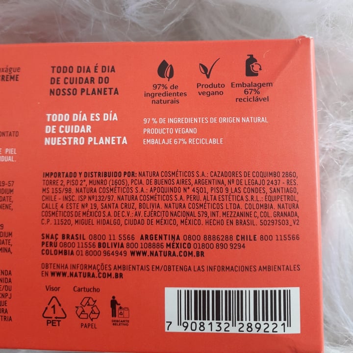 photo of Natura Tododia Jabones shared by @orianabarrera on  18 Oct 2020 - review