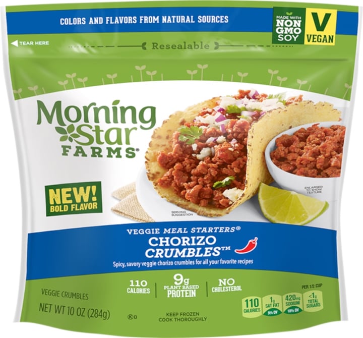 photo of MorningStar Farms Veggie Chorizo Crumbles shared by @jtt on  07 Feb 2020 - review