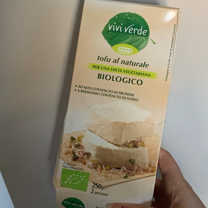 photo of Vivi Verde Coop Tofu Al Naturale shared by @fedeart5 on  30 Mar 2022 - review