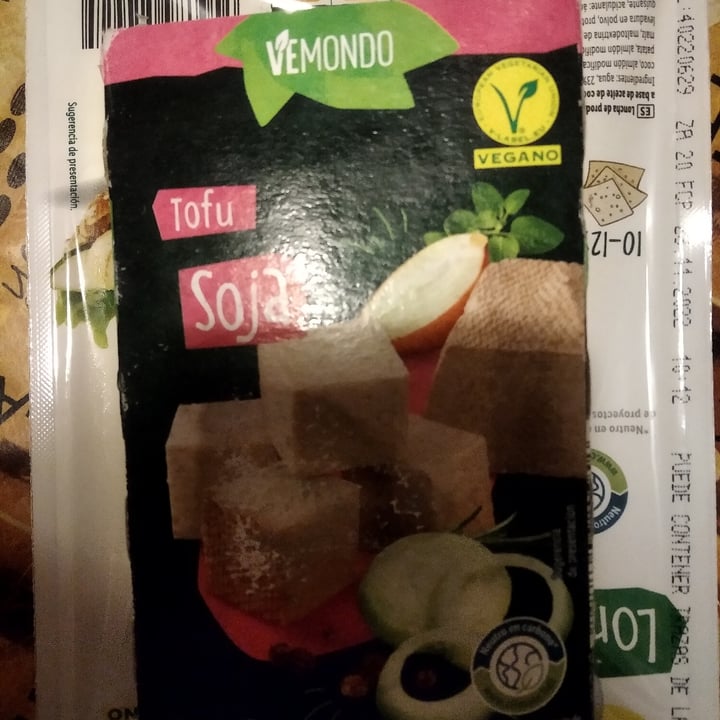 photo of Vemondo  Tofu Soja shared by @villacampa on  28 Aug 2022 - review